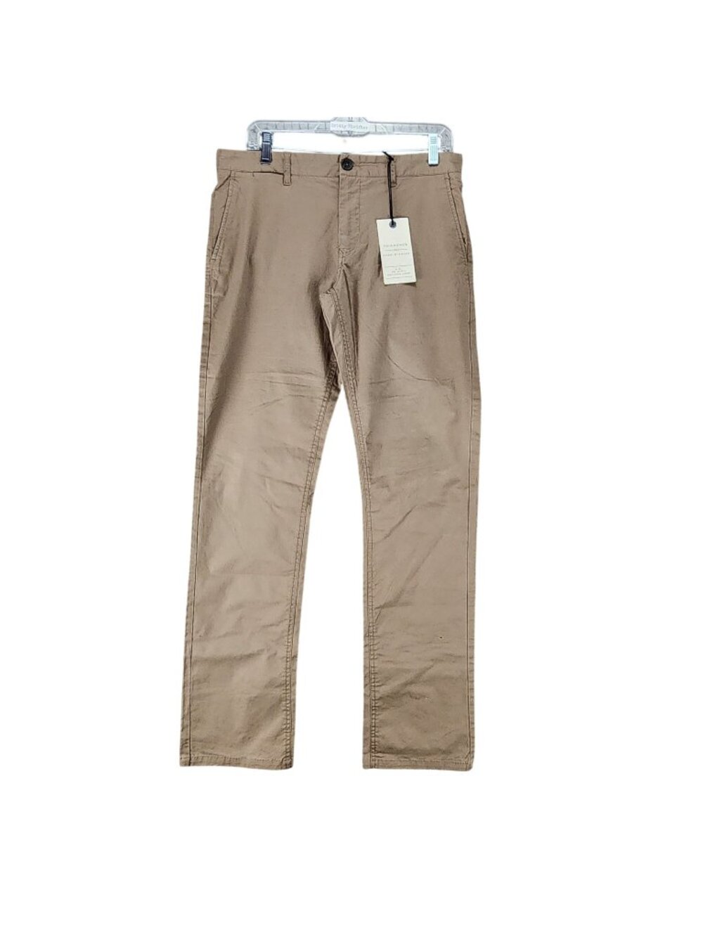 7 Diamonds Pants Mens 29x34 Tan Stretch Mid Rise Straight Fit *NWT*